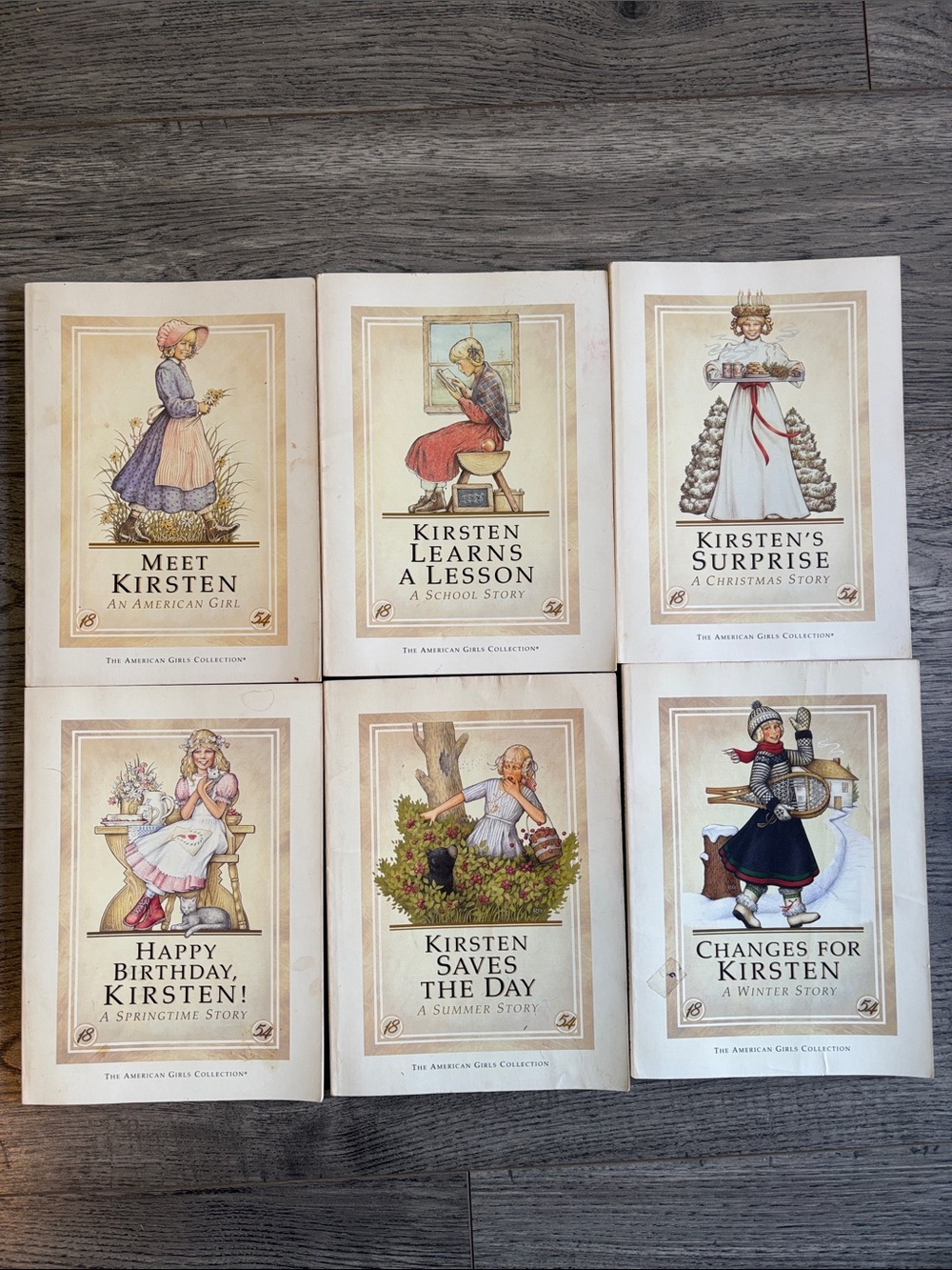 American Girl Kirsten Book Set